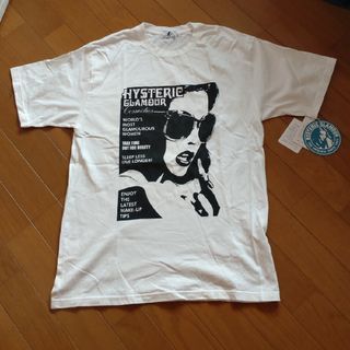 ヒステリックグラマー(HYSTERIC GLAMOUR)のHYSTERIC GLAMOUR　Tシャツ　М　白(Tシャツ/カットソー(半袖/袖なし))