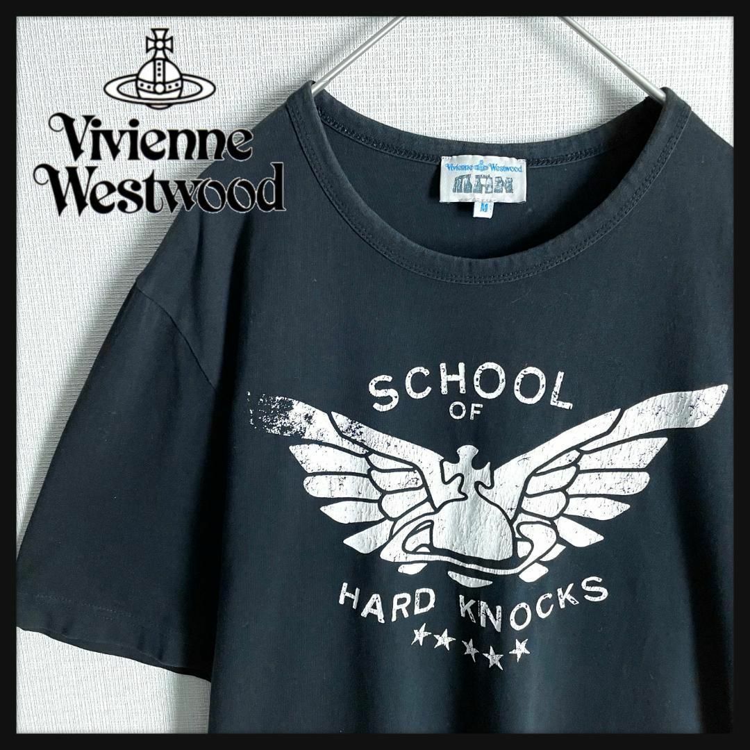 Vivienne Westwood ロゴTシャツ　白色　インポート　カラーオーブ