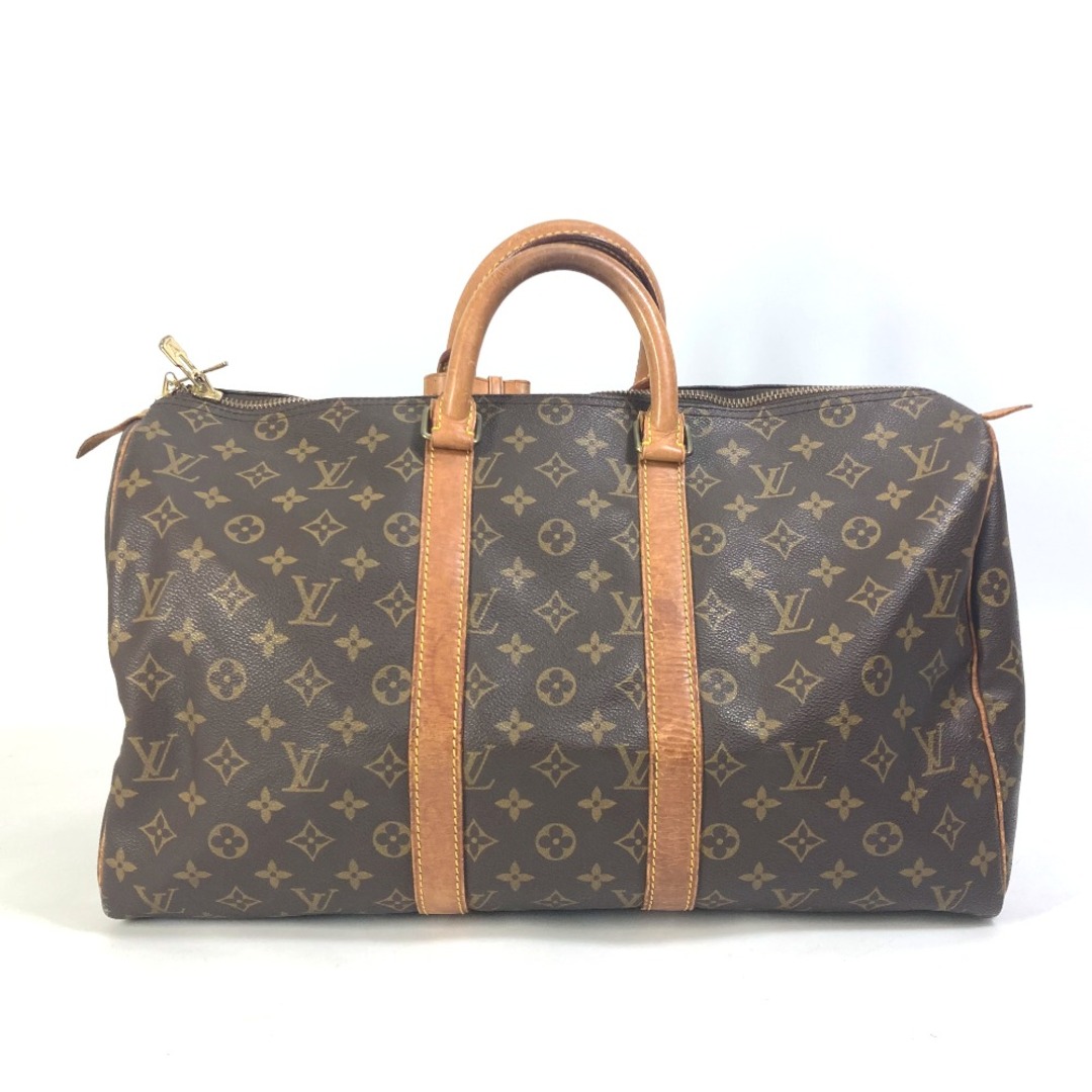 ルイヴィトン LOUIS VUITTON キーポル45 M41428 モノグラム ハンドバッグ 旅行バッグ ボストンバッグ モノグラムキャンバス ブラウン