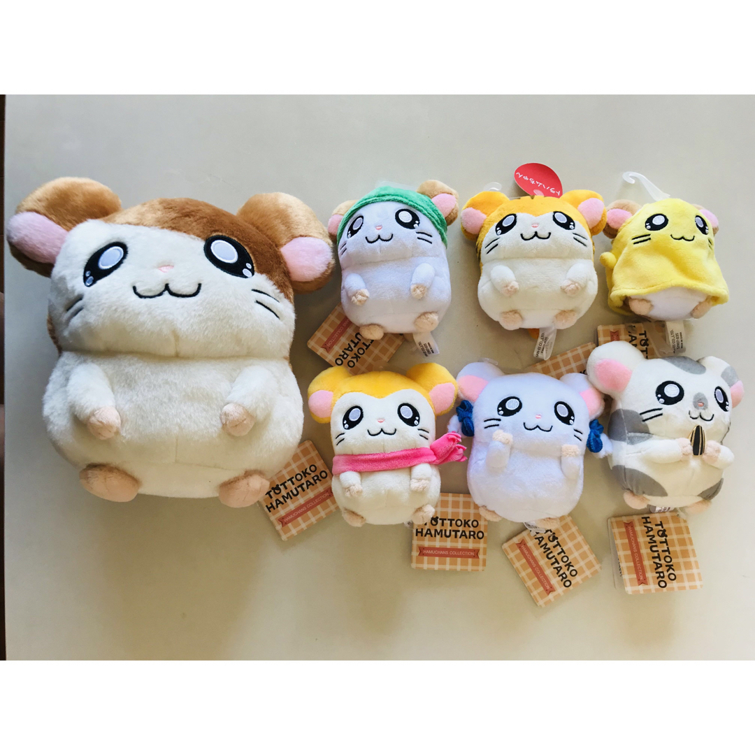 ハム太郎 とっとこハム太郎 ぬいぐるみ 8点セット 新品 未使用 ハム太郎 とっとこハム太郎 ぬいぐるみ 8点セット 新品 未使用