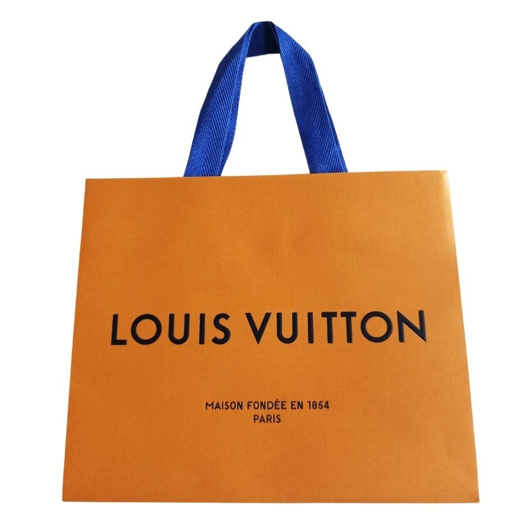 LOUIS VUITTON(ルイヴィトン)の美品／ルイ・ヴィトン／高級感あふれるメッセージカード＆リボン＆ショッパーセット レディースのバッグ(ショップ袋)の商品写真