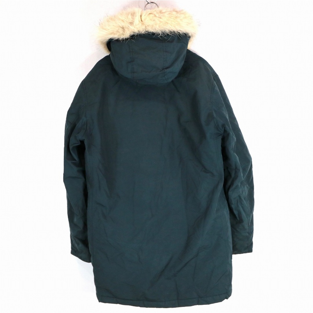 WOOLRICH(ウールリッチ)のWOOLRICH ウールリッチ アークティックパーカー ダウンジャケット アウトドア アウター 防寒 登山 ネイビー (メンズ L) 中古 古着 O1399 メンズのジャケット/アウター(スタジャン)の商品写真