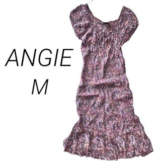 アンジー(ANGIE)の【ANGIE】アンジー／ペイズリー柄ワンピース(ロングワンピース/マキシワンピース)