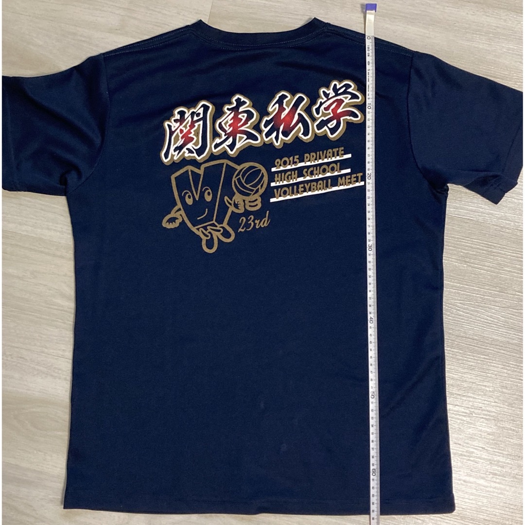 MIZUNO(ミズノ)のMIZUNO メンズ半袖シャツ　Mサイズ　ネイビー メンズのトップス(Tシャツ/カットソー(半袖/袖なし))の商品写真