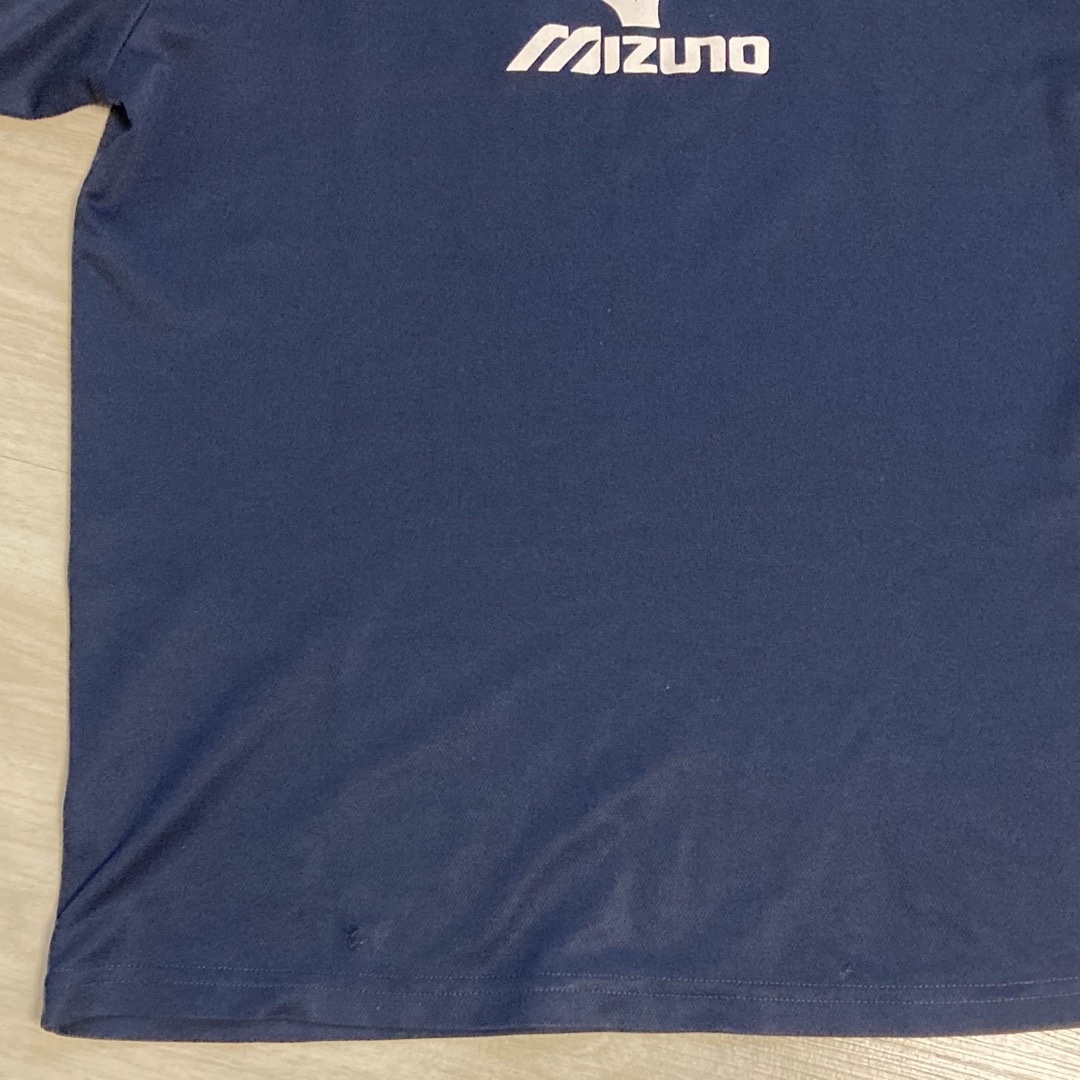 MIZUNO(ミズノ)のMIZUNO メンズ半袖シャツ　Mサイズ　ネイビー メンズのトップス(Tシャツ/カットソー(半袖/袖なし))の商品写真