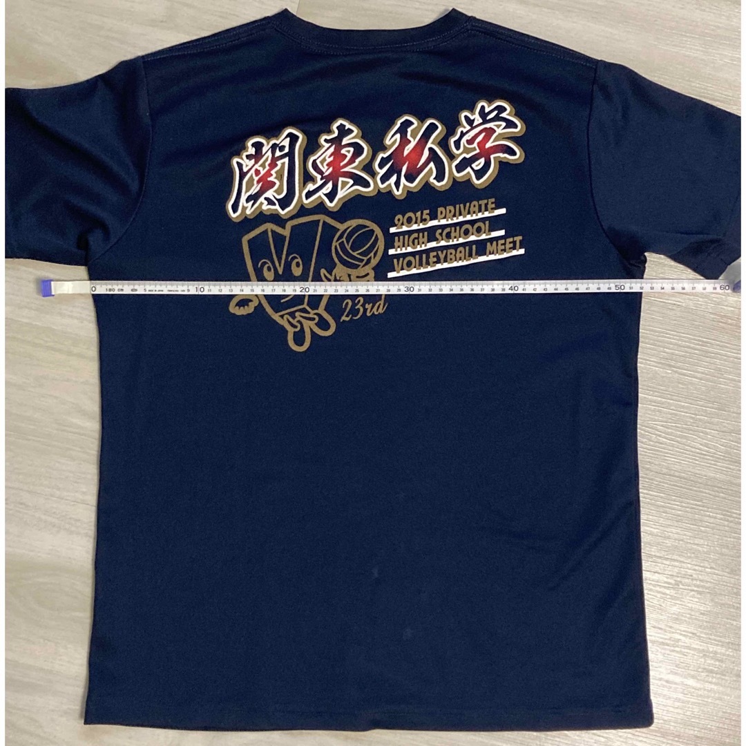 MIZUNO(ミズノ)のMIZUNO メンズ半袖シャツ　Mサイズ　ネイビー メンズのトップス(Tシャツ/カットソー(半袖/袖なし))の商品写真