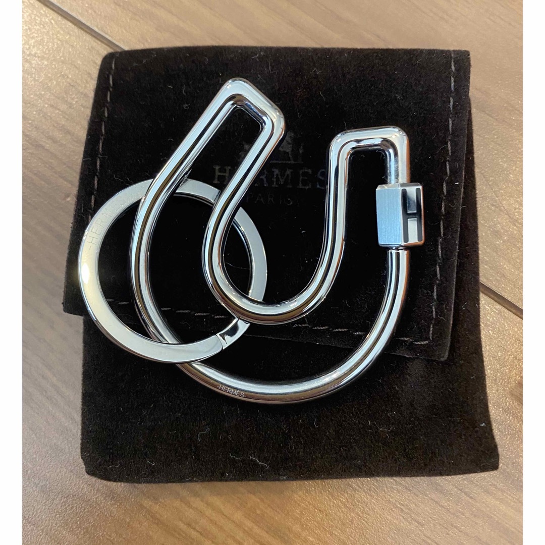HERMES エルメス フェールアシュヴァル キーリング キーホルダー 美品