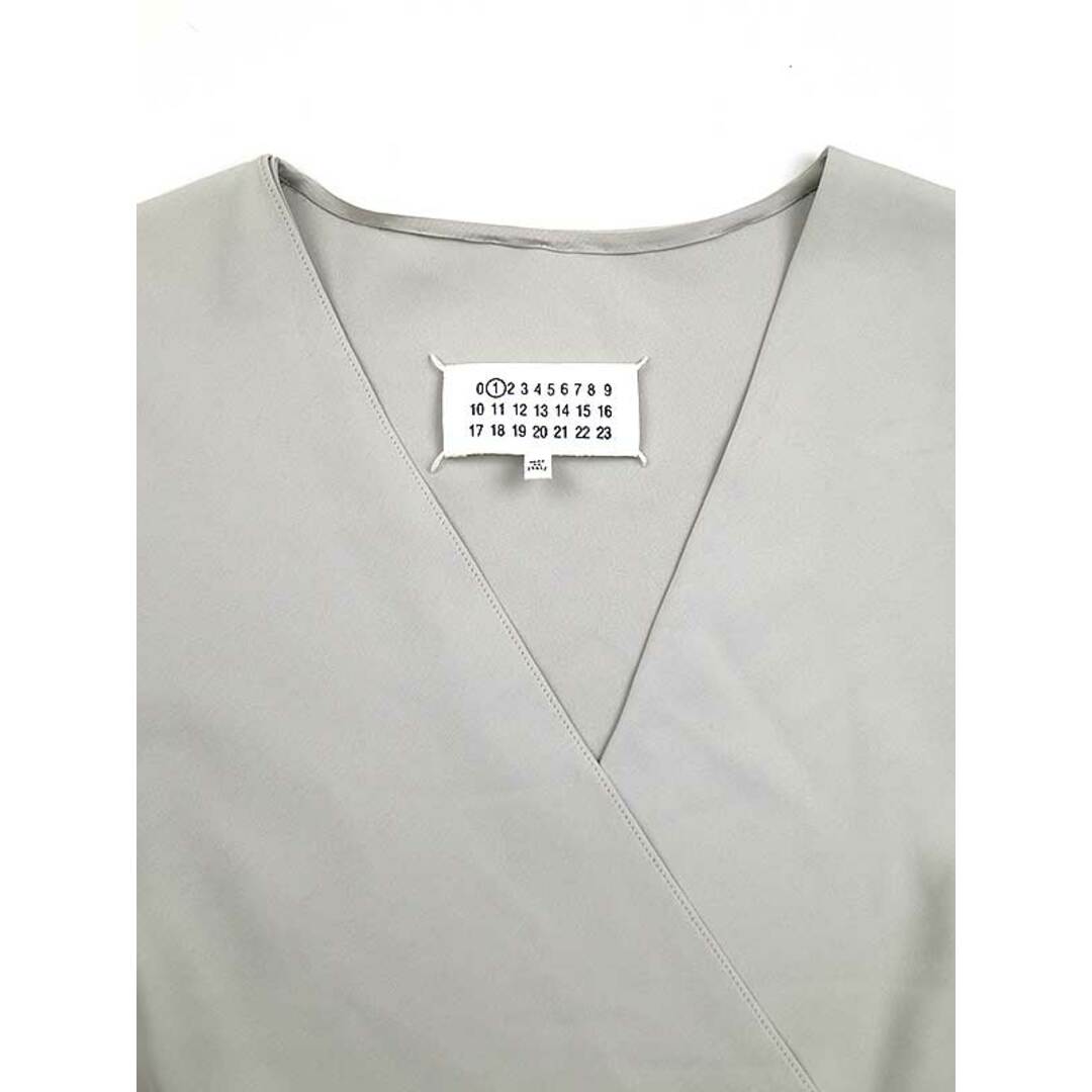 Maison Martin Margiela(マルタンマルジェラ)のMaison Martin Margiela 1 メゾン マルタン マルジェラ 1 16AW ドレープレイヤードワンピース グレー 38 レディースのワンピース(ひざ丈ワンピース)の商品写真