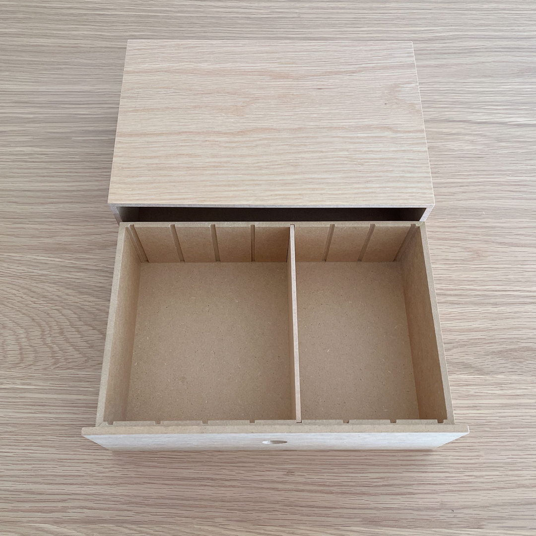 MUJI (無印良品)(ムジルシリョウヒン)の無印良品　木製小物収納１段    インテリア/住まい/日用品のインテリア小物(小物入れ)の商品写真