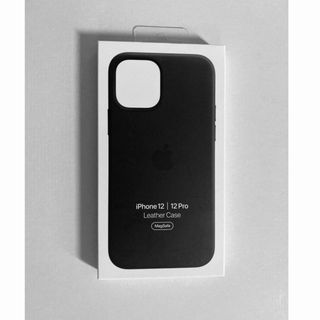 アップル(Apple)の【新品】純正 iPhone 12|12Pro レザーケース　未開封(iPhoneケース)