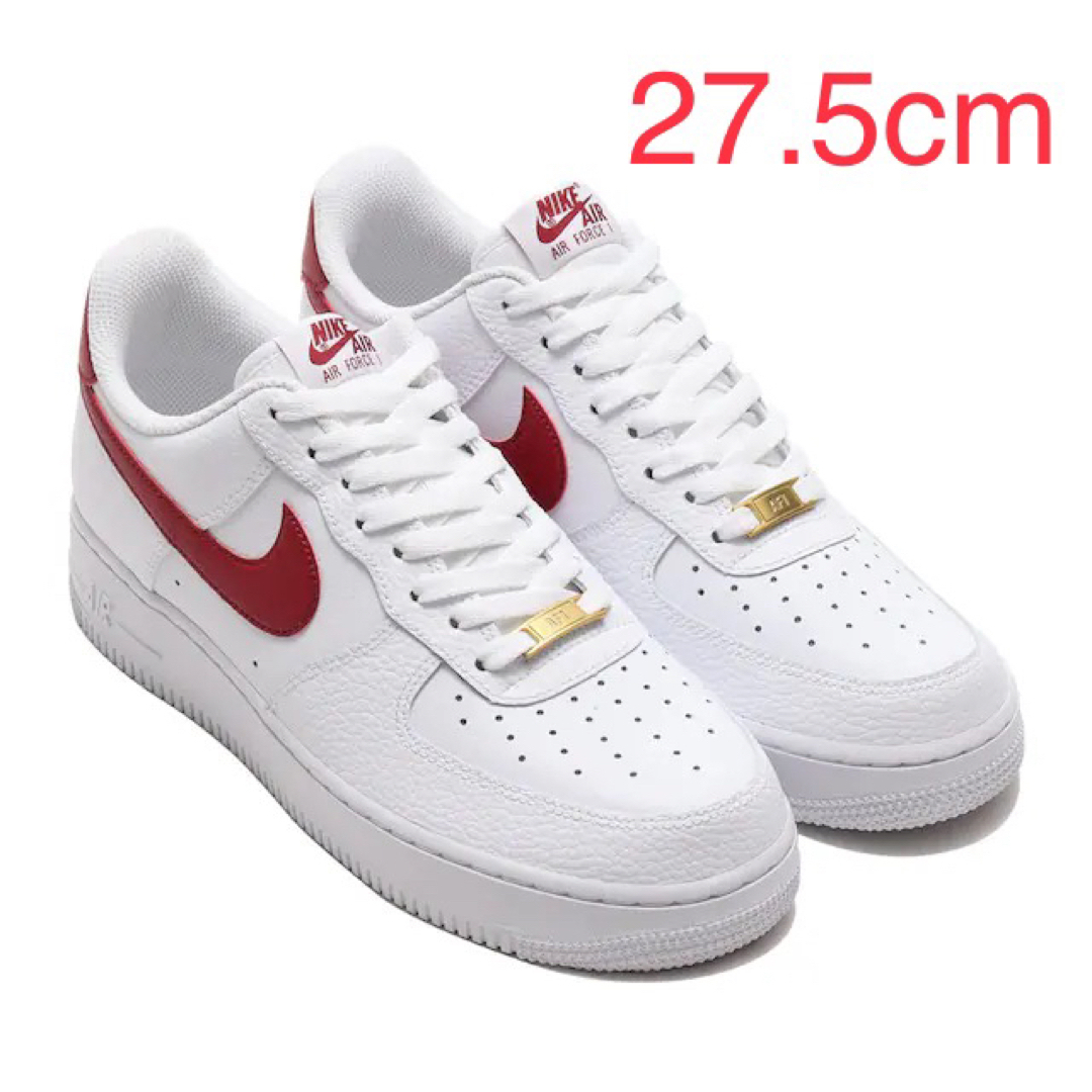 Nike Air Force 1 Low White Team Red