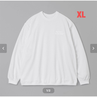 ennoy tシャツ　tee 白×緑　XLサイズ
