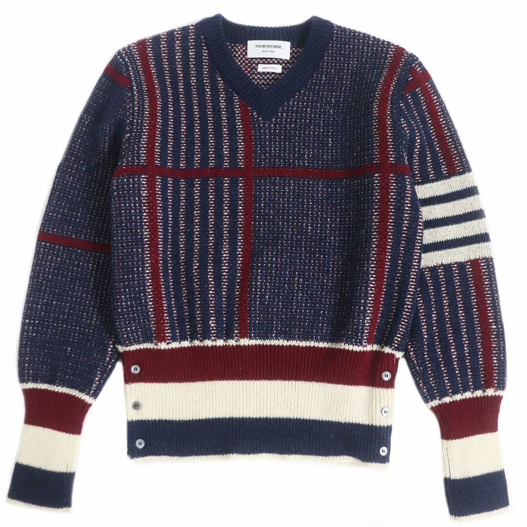 THOM BROWNE - 極美品□THOM BROWNE/トムブラウン MKA319A 織柄 シェル