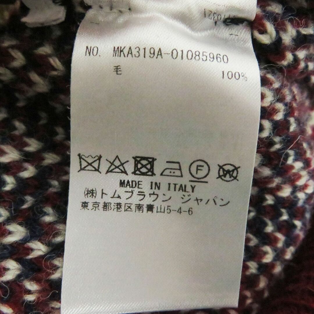 THOM BROWNE - 極美品□THOM BROWNE/トムブラウン MKA319A 織柄 シェル