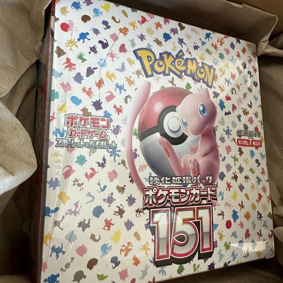 ポケモンカードゲーム　ポケモンカード151　シュリンク付　新品未開封BOX