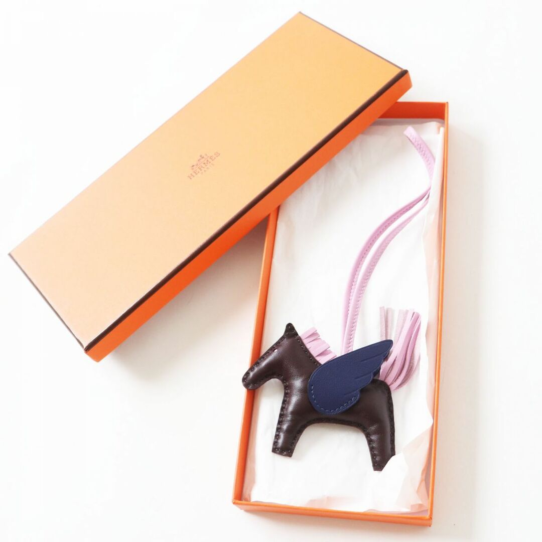Hermes - 未使用◎仏製 エルメス ペガサス ロデオチャーム PM ルージュ