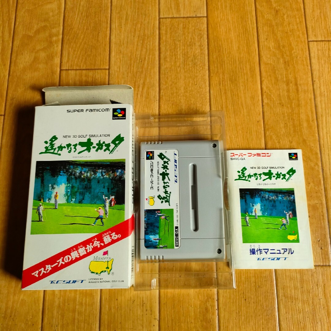 Amazon.co.jp: 【箱付き】SFC 遥かなるオーガスタ new 3D golf