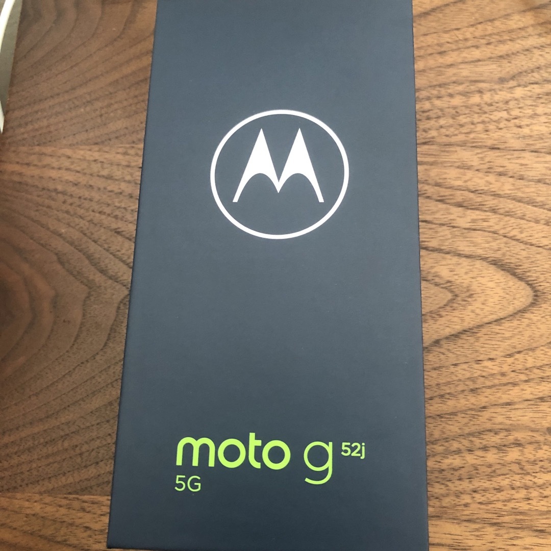 Motorola SIMフリー moto g52j 5G II インクブラック