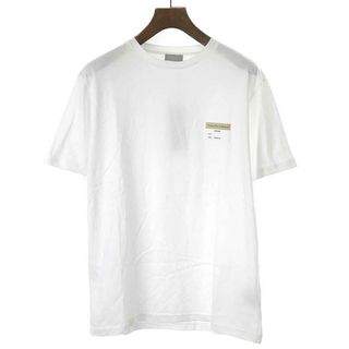 ディオール(Dior)のDior ディオール ロゴタグTシャツ ホワイト M(Tシャツ/カットソー(半袖/袖なし))