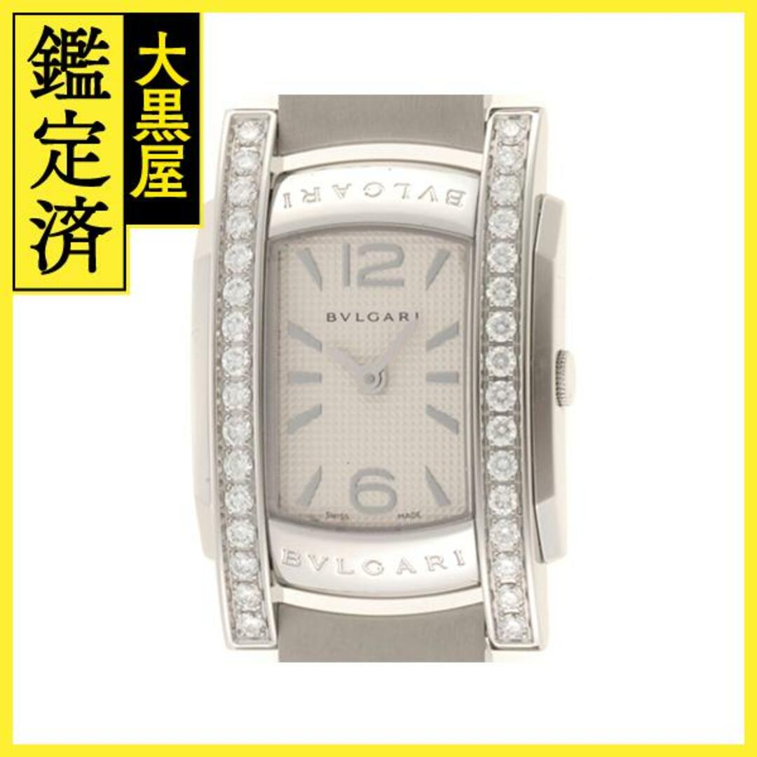 BVLGARI - ブルガリ 時計 アショーマ ダイヤ クオーツ SS ホワイト文字盤 【434】