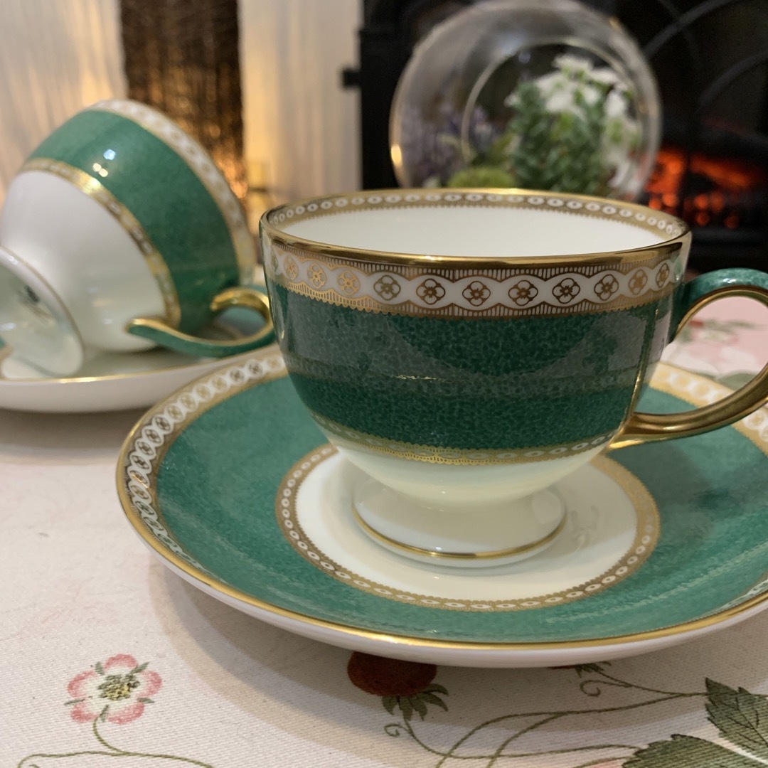 Wedgwood カップ\u0026ソーサー 廃番品 ユーランダー