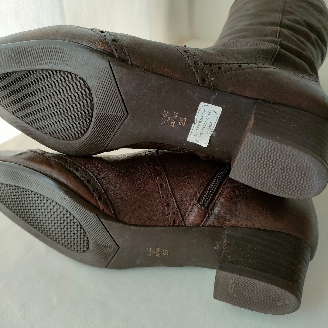 elegance卑弥呼(エレガンスヒミコ)の\本革/ エレガンス 卑弥呼 ロングブーツ シープスキン🐏 25cm レディースの靴/シューズ(ブーツ)の商品写真