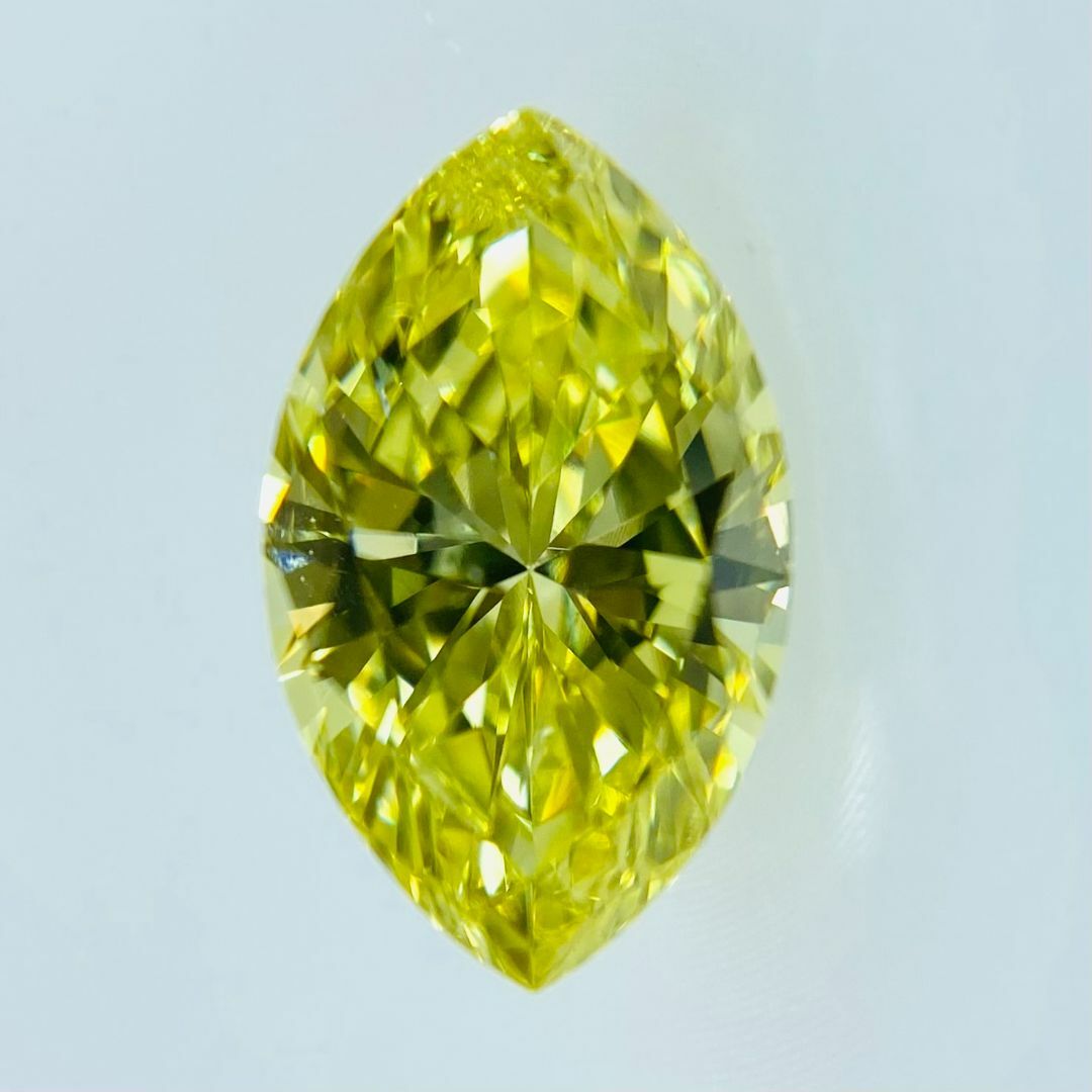 FANCY INTENSE YELLOW 0.770ct MQ/RT2312 レディースのアクセサリー(その他)の商品写真