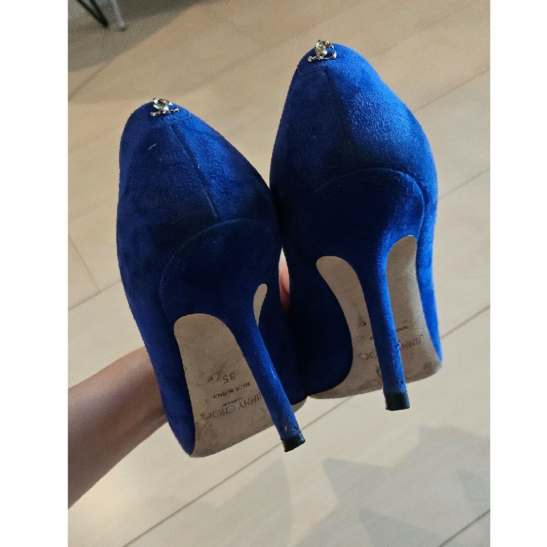 JIMMY CHOO ジミーチュウ AGNES スエードパンプス