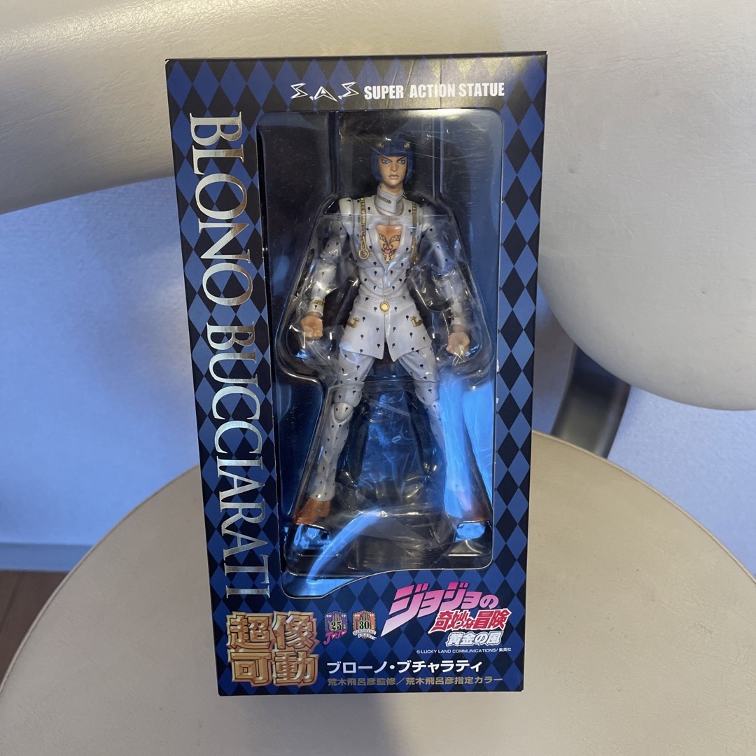 新品 未開封 超像可動 ジョジョ JOJO ブローノ・ブチャラティ フィギュア