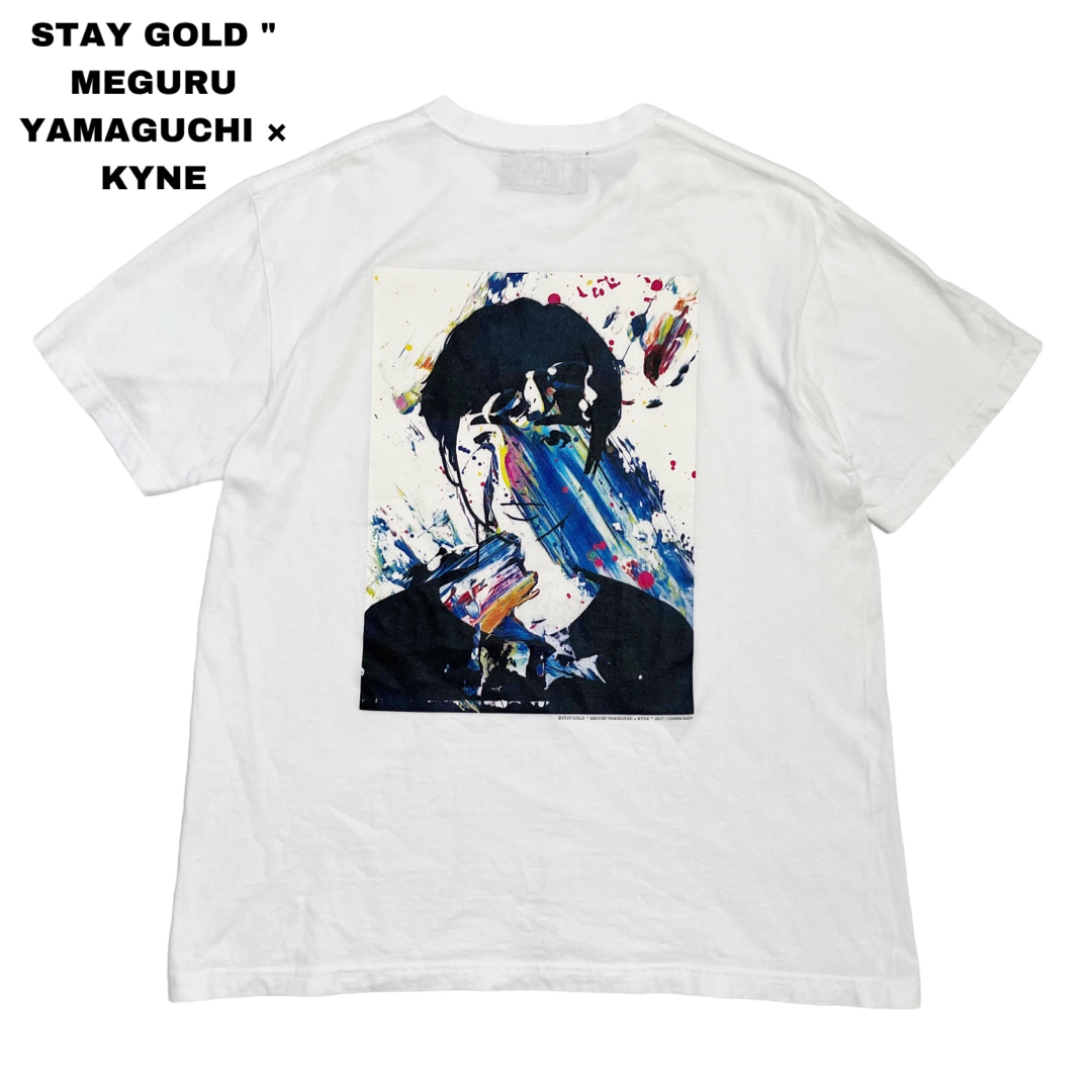 トップスMEGURU YAMAGUCHI × KYNE “STAY GOLD”