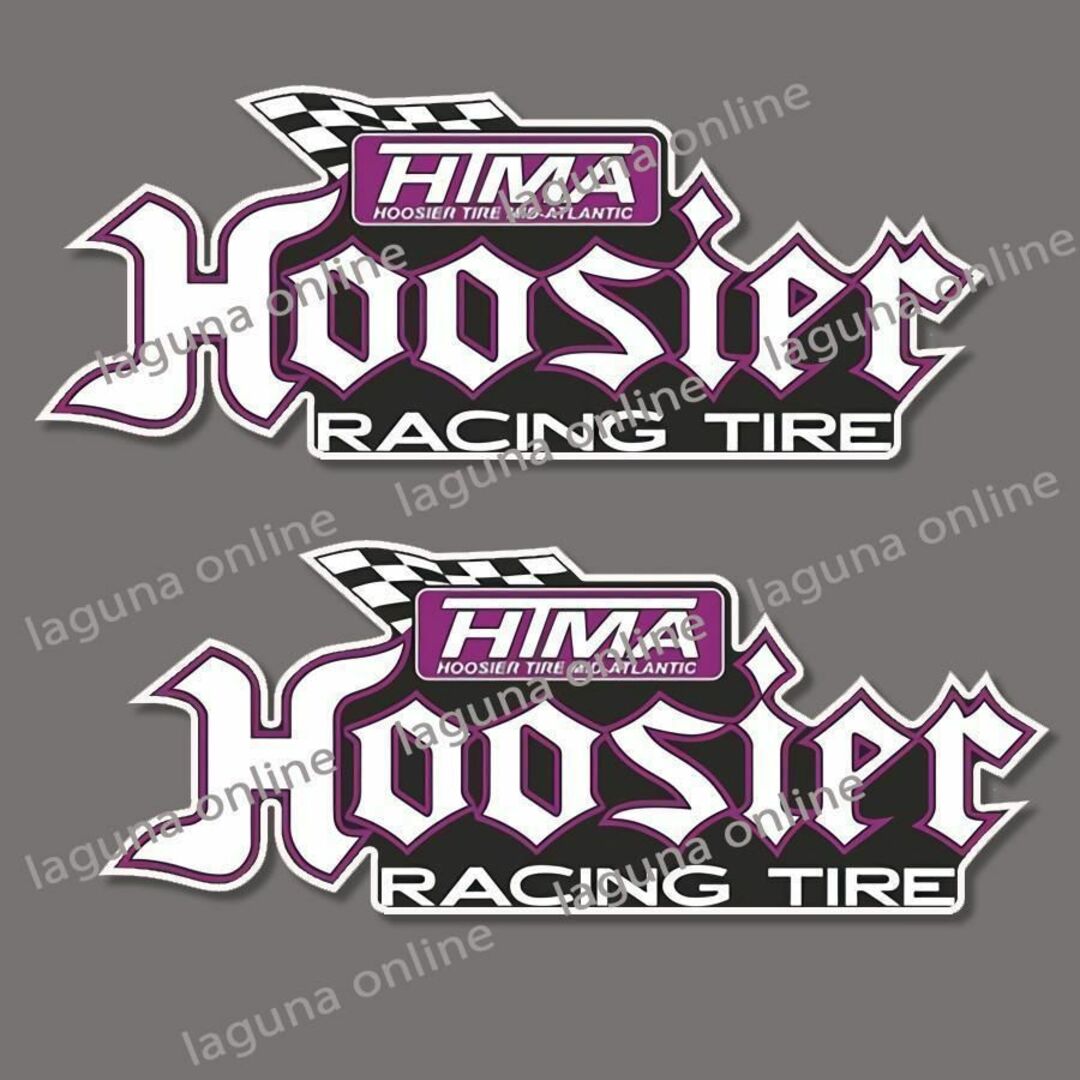 Hoosier Racing Tire　ステッカー　デカール　並行輸入$ 自動車/バイクの自動車(その他)の商品写真