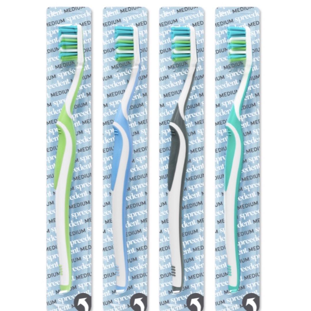 Amway(アムウェイ)のアムウェイamwayスプリーデントハブラシ歯ブラシ4本 コスメ/美容のオーラルケア(歯ブラシ/デンタルフロス)の商品写真