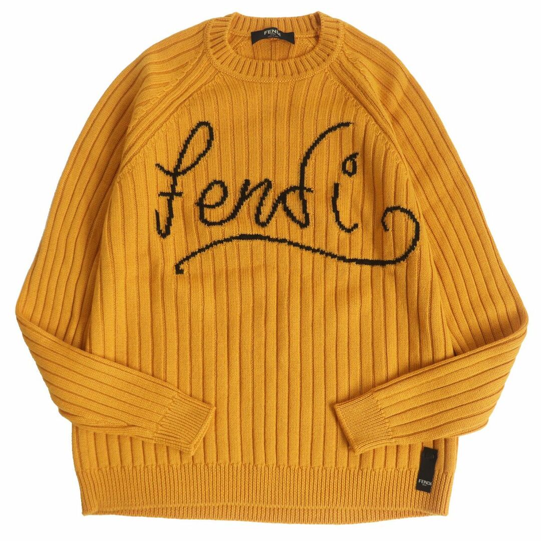 FENDI - 極美品□21AW FENDI/フェンディ FZY451 ウール100% リブ編み