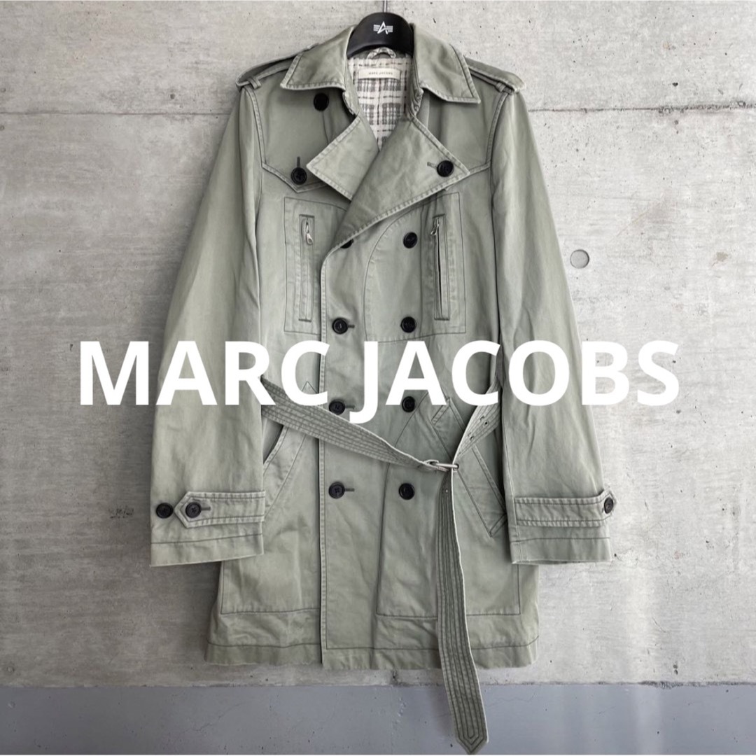 MARC JACOBS ヴィンテージ加工 ミリタリートレンチコート