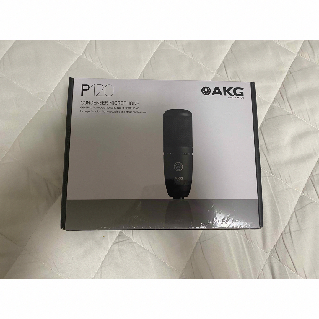 AKG(アーカーゲー)の【otowa様専用】AKG ( アーカーゲー ) P120 コンデンサーマイク 楽器のレコーディング/PA機器(マイク)の商品写真