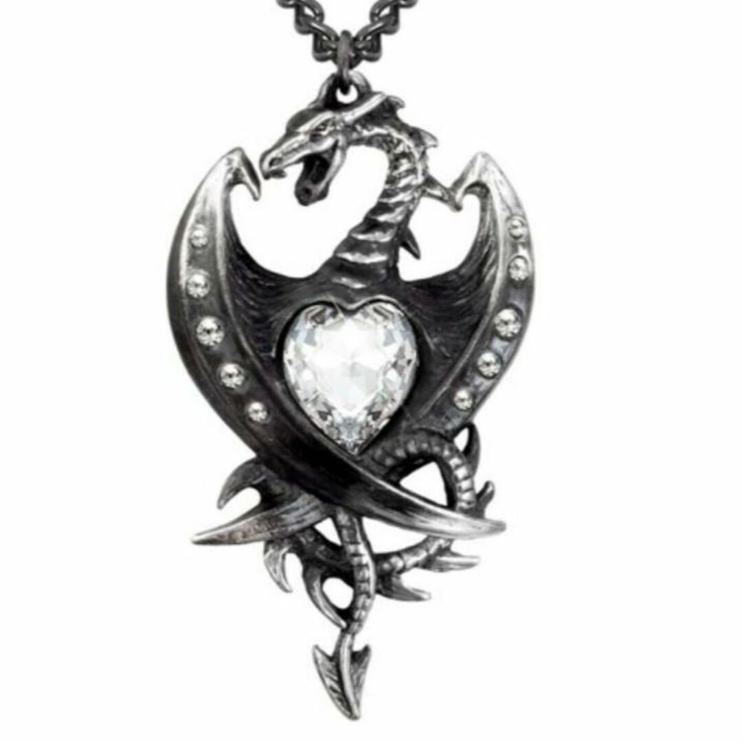 ネックレスALCHEMY GOTHIC: Diamond Heart Necklace