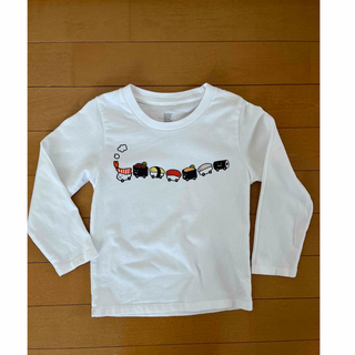 グラニフ(Design Tshirts Store graniph)のgraniph スシトレイン ロンT  長袖Tシャツ 100cm(Tシャツ/カットソー)