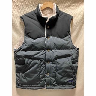 patagonia ダウンジャケット/ダウンベスト -(M位) グレーベージュ