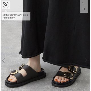 【BRENTA/ブレンタ】SP THINY ST レオパード サンダル◆36.5