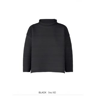 プリーツプリーズイッセイミヤケ(PLEATS PLEASE ISSEY MIYAKE)のイッセイミヤケ　プリーツブリーズ　9月新作　CREPE KNIT(ニット/セーター)