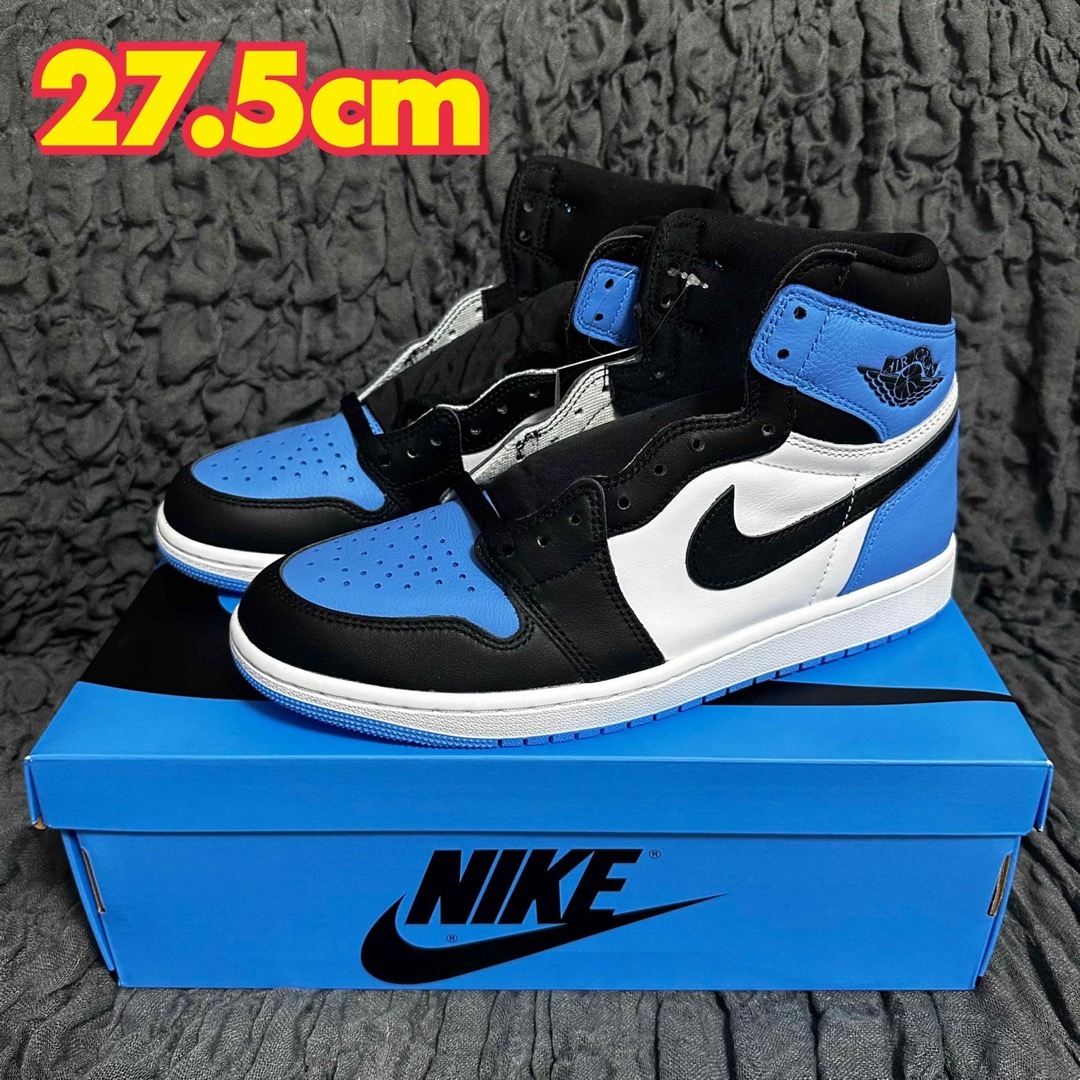 新品未使用 Air Jordan 1 Retro High OG UNC Toe