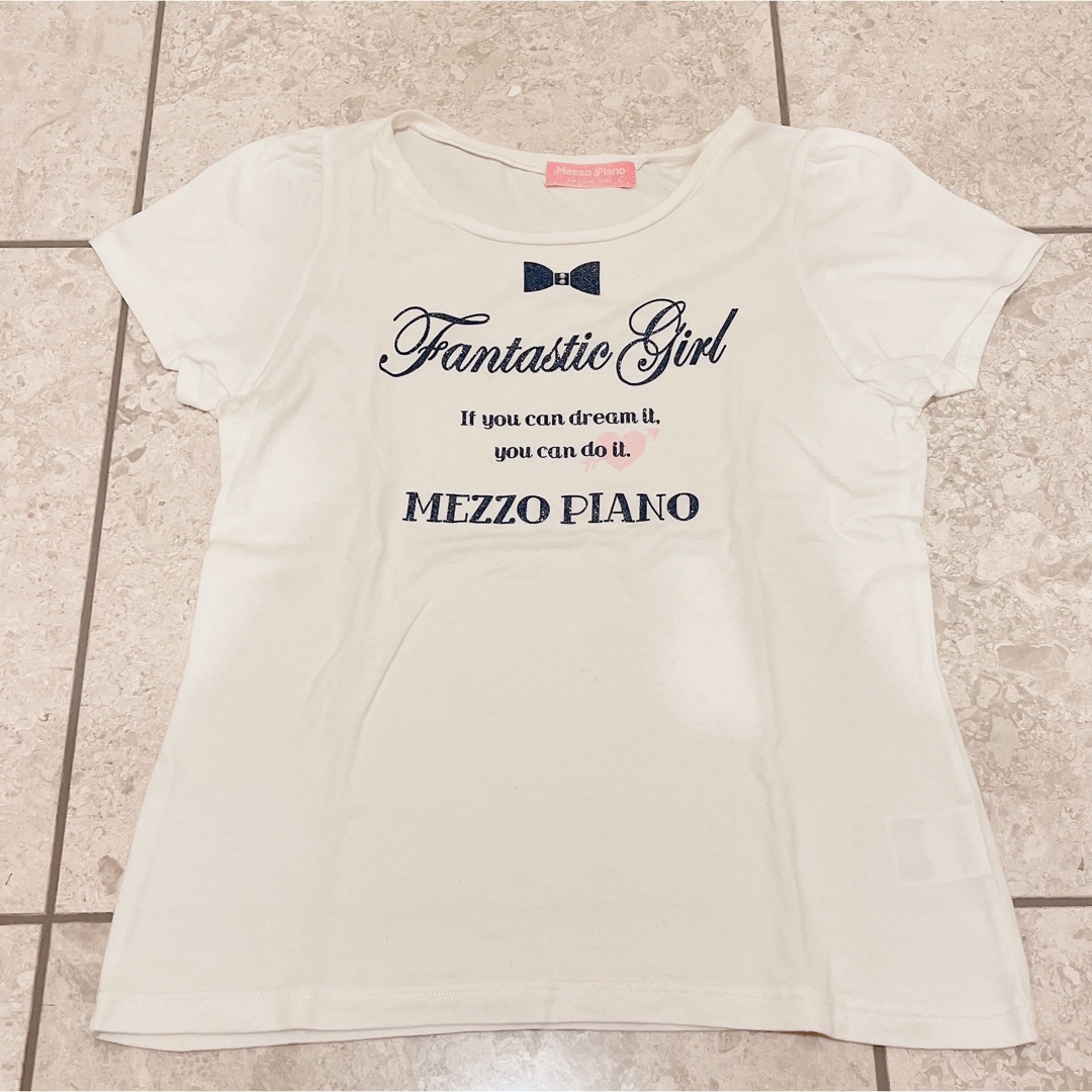 mezzo piano - 160cm Lサイズ メゾピアノ mezzo piano Tシャツ