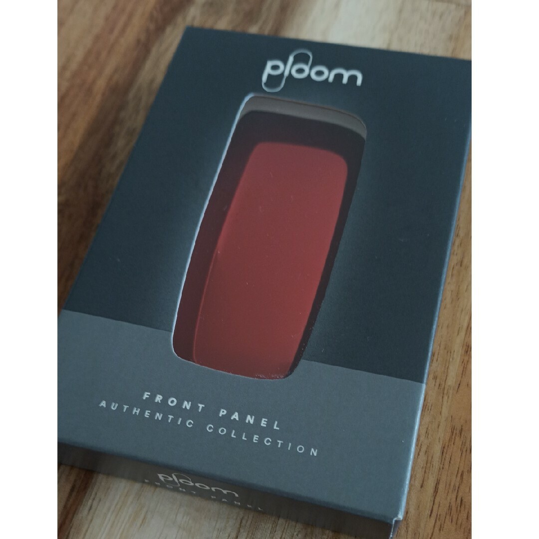 PloomTECH(プルームテック)のploom X　フロントパネル　ラヴァレッド メンズのファッション小物(タバコグッズ)の商品写真