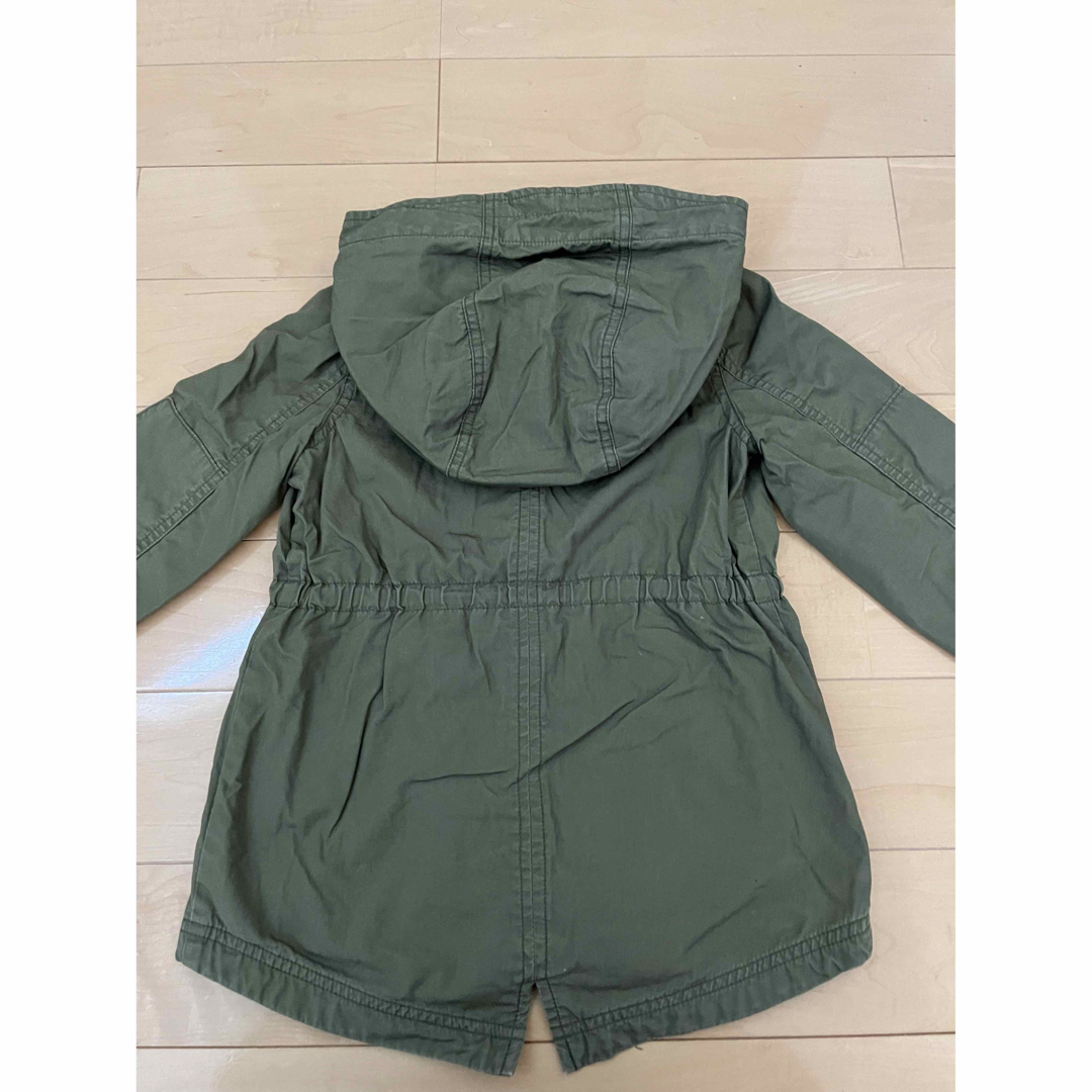 GAP Kids(ギャップキッズ)の美品☆GAP KIDS ☆GAP ☆ モッズコート ☆100 キッズ/ベビー/マタニティのキッズ服女の子用(90cm~)(ジャケット/上着)の商品写真