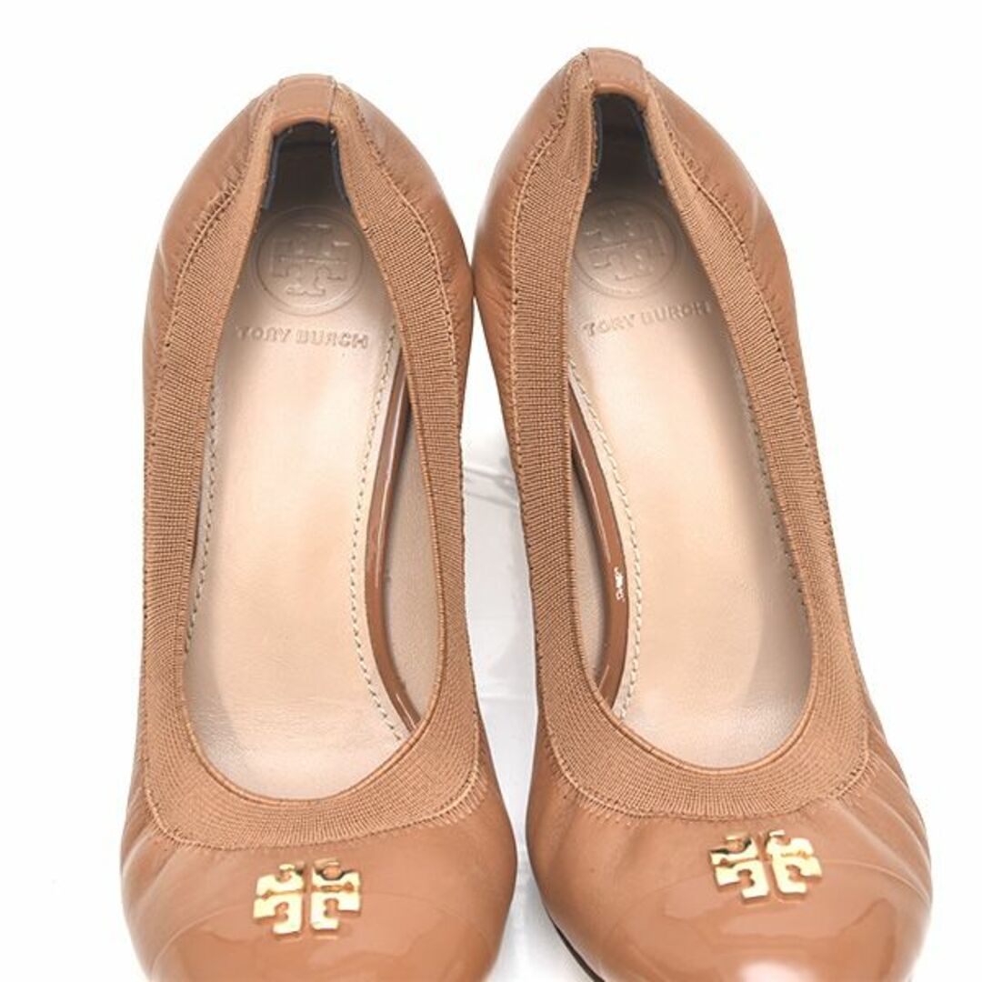 7665 TORY BURCH ロゴ パンプス