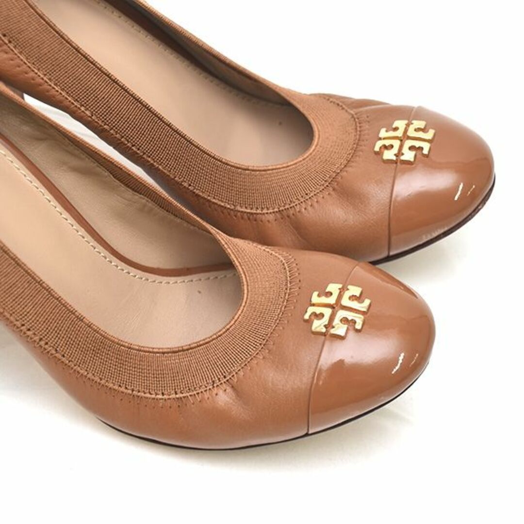 7665 TORY BURCH ロゴ パンプス