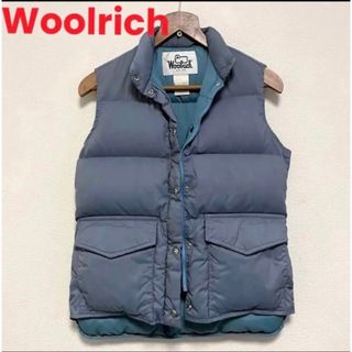 〔vintage〕Wool rich mix down vest