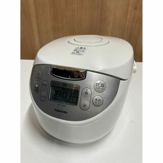 トウシバ(東芝)の【中古】TOSHIBA IH炊飯ジャー RC-10HK 炊飯器 2021年製 5.5合炊き(炊飯器)