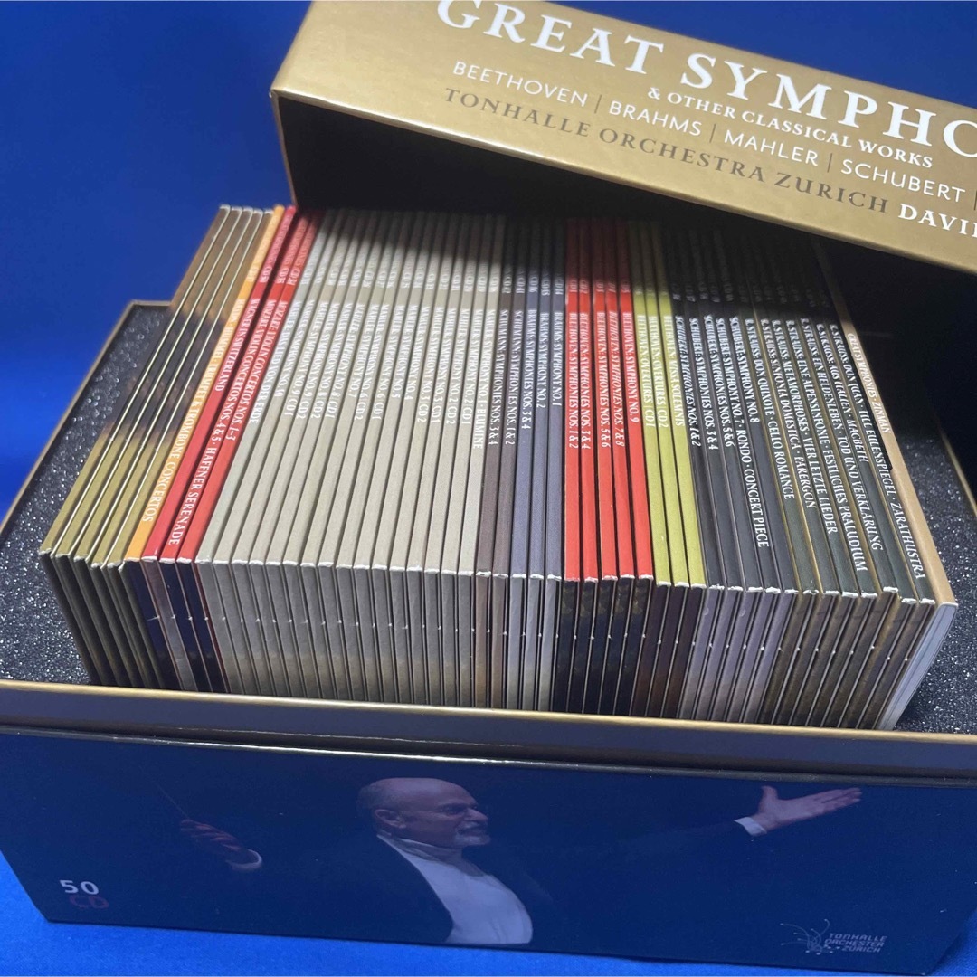 デイヴィッド・ジンマン　グレート・シンフォニーズ 50CD＜完全限定生産盤＞