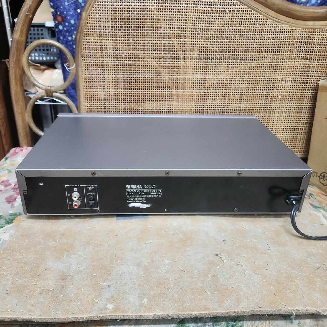 必見！整備済完動品！ヤマハHIFI CDプレーヤーCDX-496